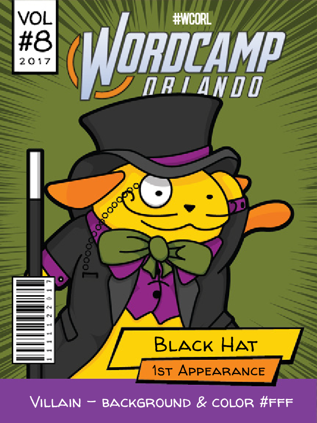 Black Hat Wapuu comic cover