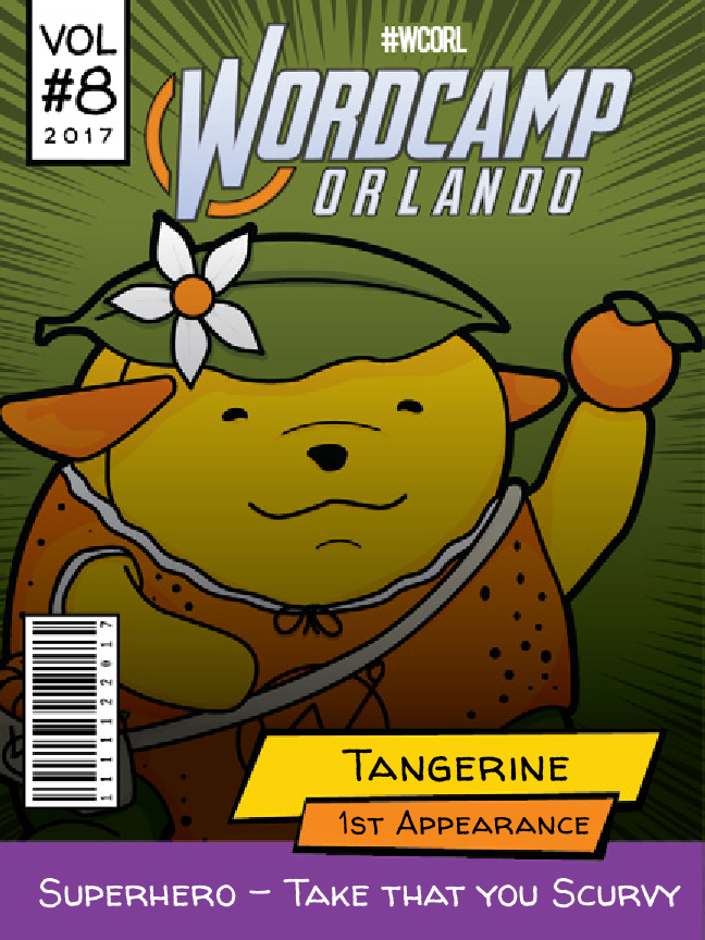 Tangerine Wapuu comic cover