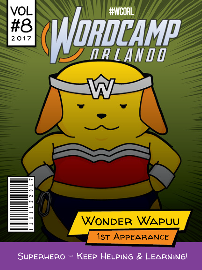 Wonder Wapuu comic cover